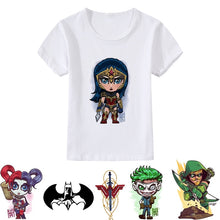 Load image into Gallery viewer, Justice League Summer Kidswear T-shirt